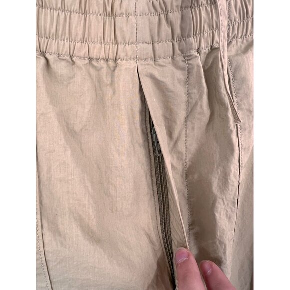 Vintage Iceberg Mens Parachute Pants Made in Italy 100% Cotton Size 50 Khaki - Picture 4 of 8
